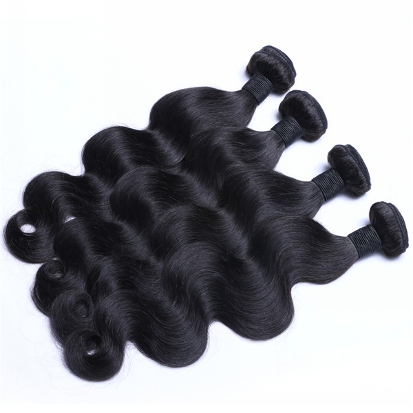 Wholesale  high quality  virgin human Brazilian body wave hair extension  LM002